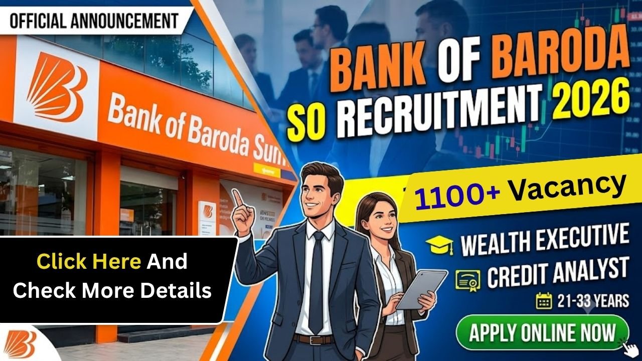 Bank of Baroda SO Recruitment 2026