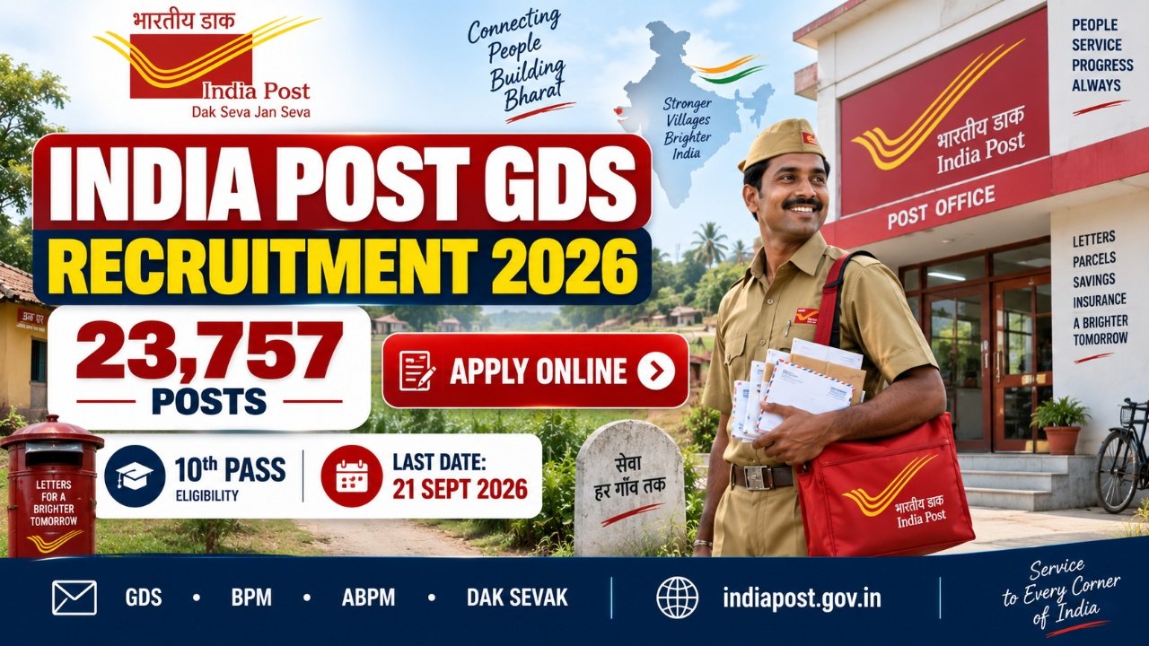 India Post GDS Recruitment 2026