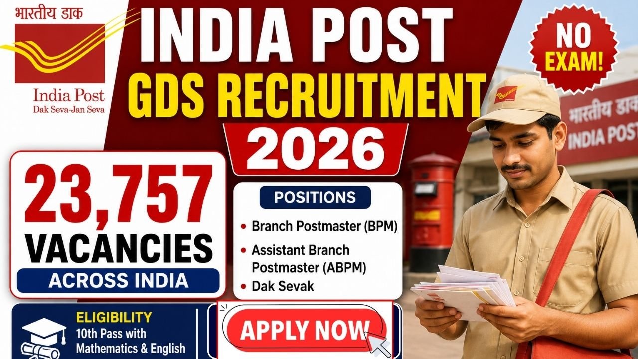 India Post GDS Recruitment 2026