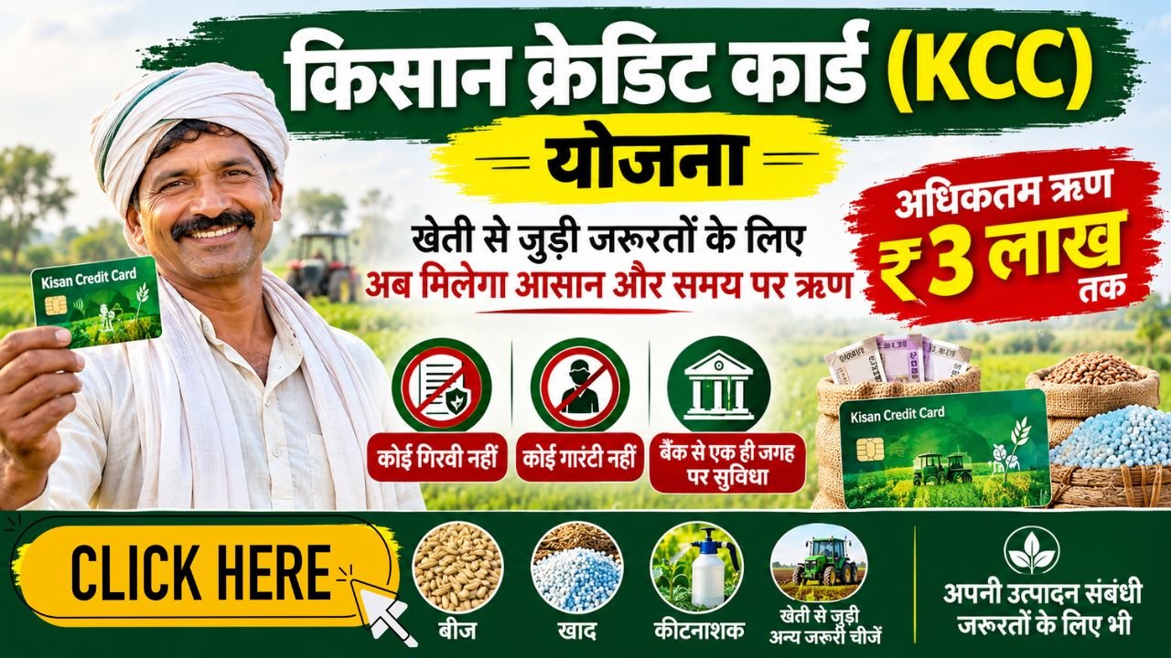 kisan credit card scheme