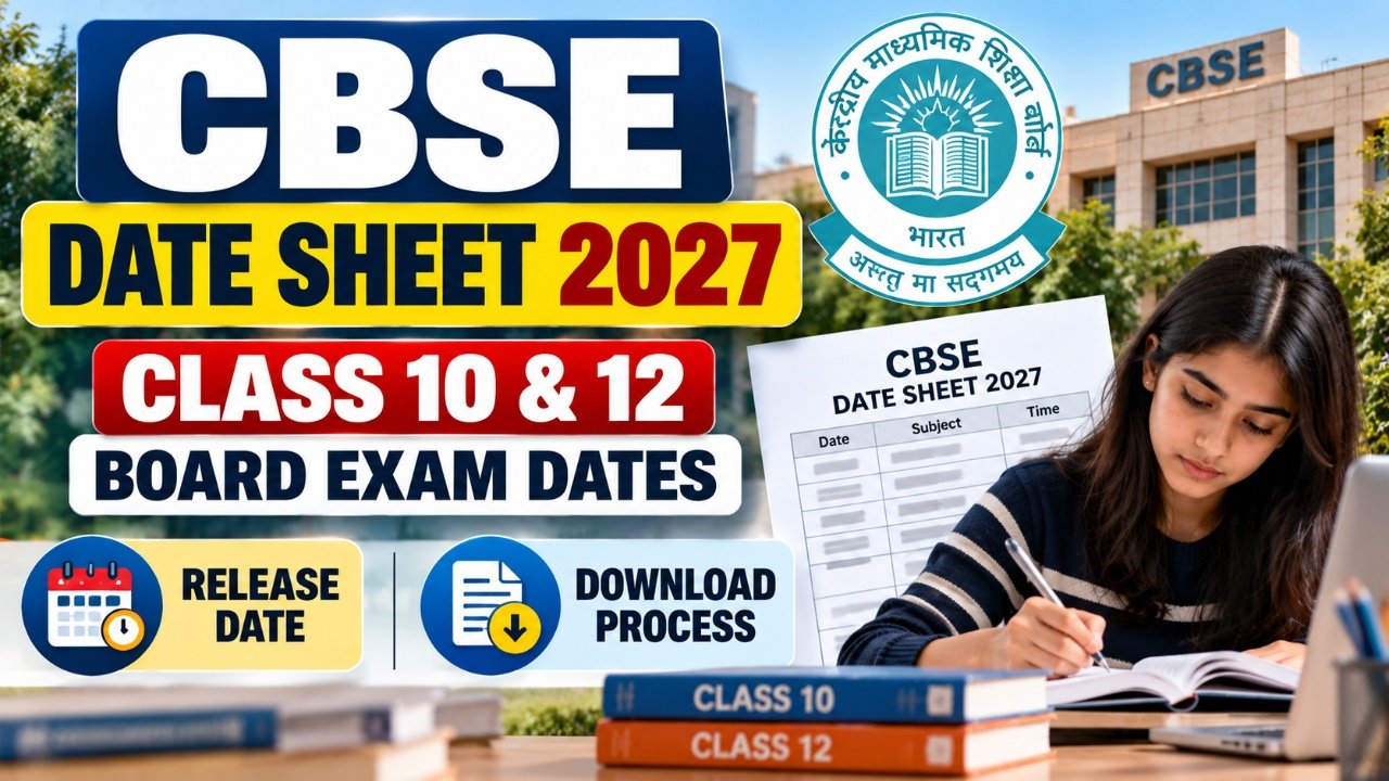 CBSE Date Sheet 2027