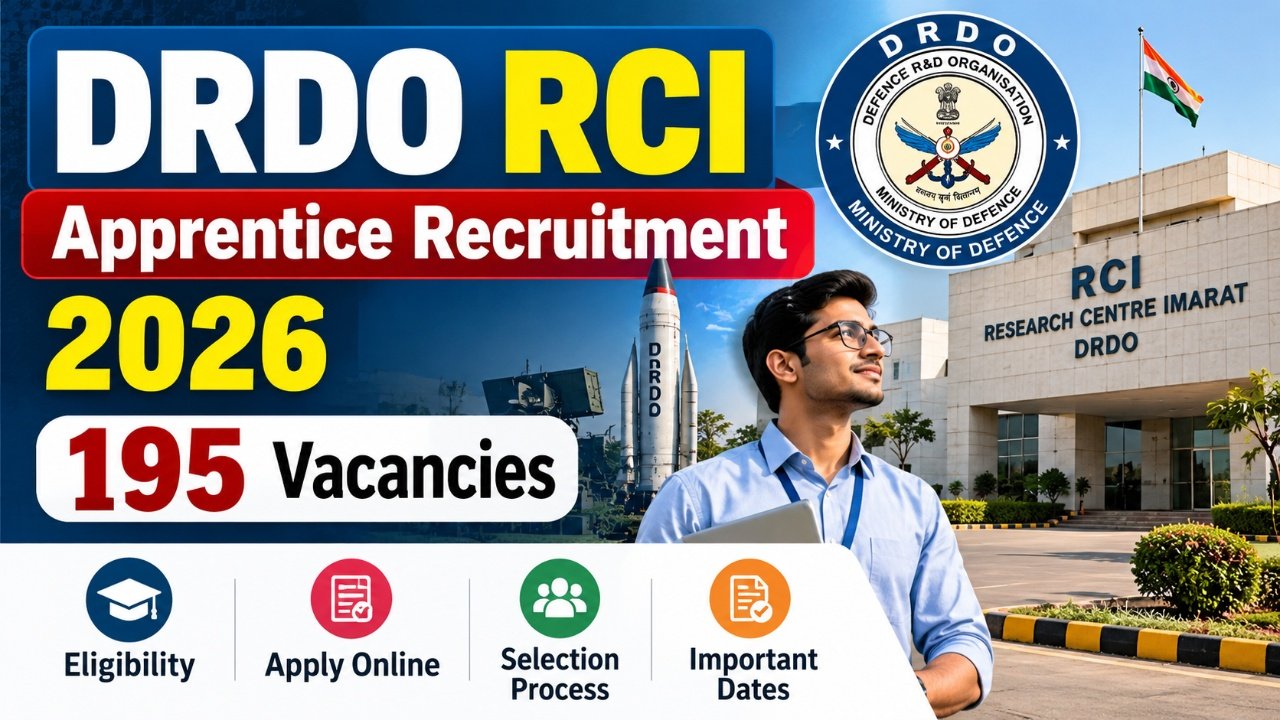 DRDO RCI Apprentice Recruitment 2026