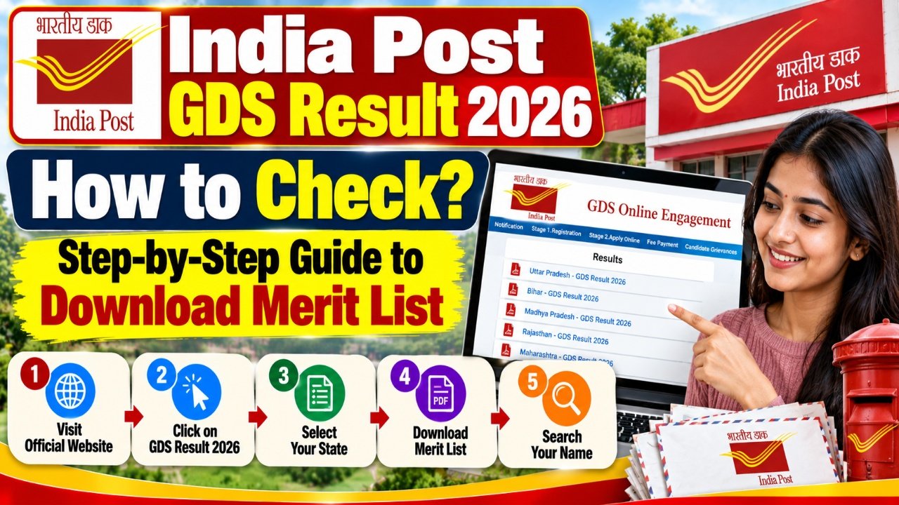 India Post GDS 1st Merit List 2026