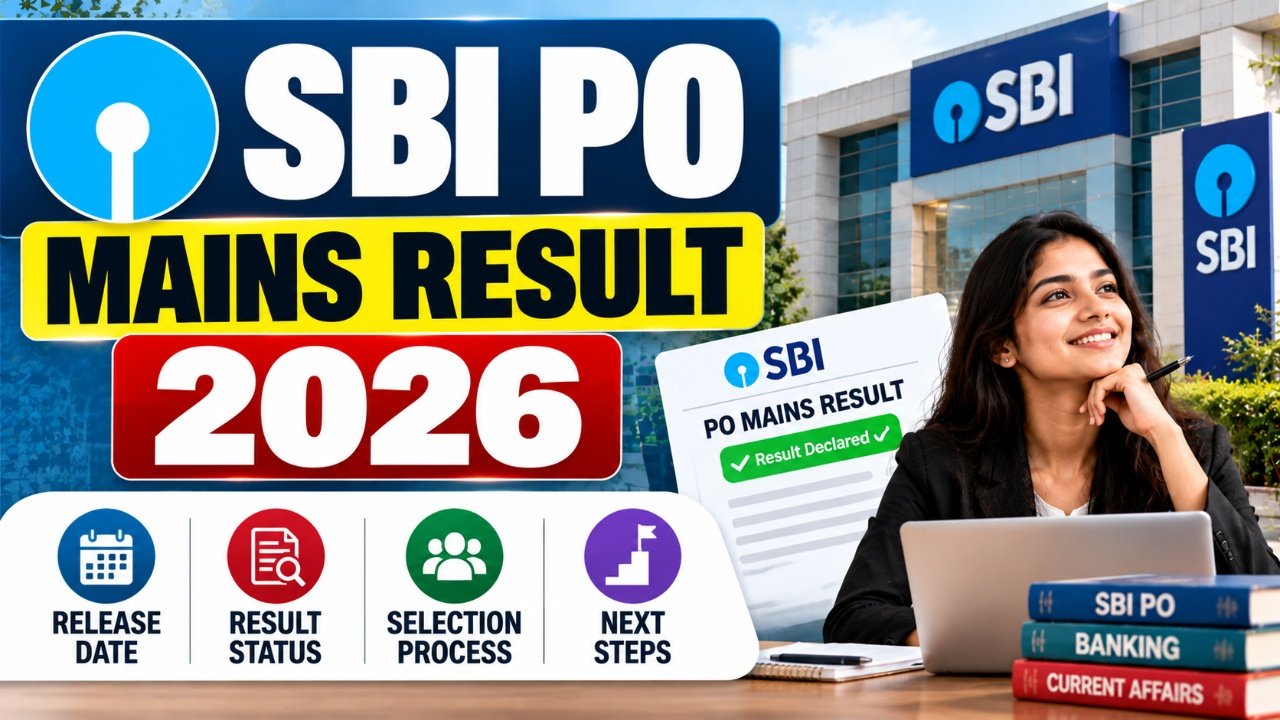 SBI PO Mains Result 2026